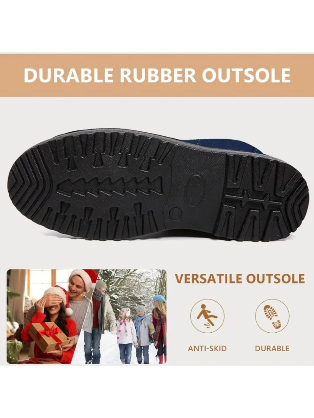 Cozy Winter Snow Boots for Women | Warm Fur Lined Ankle Booties | Comfortable